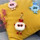 thumbnail image 1 of Lindo llavero de muñeca de dibujos animados de 7,5 CM llavero de bola de pelo de conejo pompón llavero de coche mullido bolso encanto regalo llavero de piel de felpa, 1 of 4