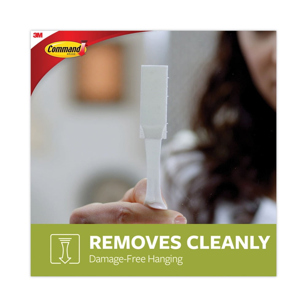 0.75 in. x 2.75 in. Damage-Free Hanging Picture Strip Pairs - White (50/Carton)