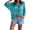240#Blue, variant on Womens Summer Crochet 3/4 Sleeve Tops for Women 2026 Beach Cover ups Cruise Outfits Orange 2XL
