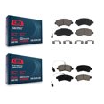 thumbnail image 1 of CMX Front Rear Ceramic Brake Pads Kit for Car 2014-2020 Ram ProMaster 2500 3500 1500 with Vented Rotor KCX-100424, 1 of 9