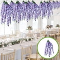 thumbnail image 1 of Artificial Flowers Thai Orchid Ceiling Flower Vines Strings Wedding Decorative Flowers Suitable For Wedding Home Office Arch Decoration Decoration, 1 of 6
