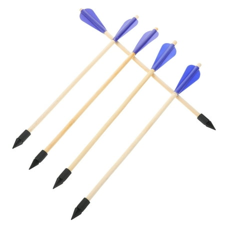HOMEMAXS 5pcs Throw Pitch Pot Arrows Wood Arrow Toys Throwing Pot Arrows Wooden Arrows Props Pot Throwing Arrows Pot Tossing Arrows Portable Arrows for Tossing Game Small Pitch Pot Arrows