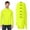 Safety Yellow 6 Pcs, variant on High Visibility Short Sleeve Workwear Tee, 100% Polyester Hi Vis Unisex Ultra UVP Marina Raglan Long Sleeve T-Shirt (Safety Yellow 2 Pack, L)