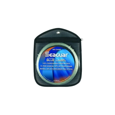 Seaguar Blue Label Big Game Fluorocarbon Leader Material, 130lb 33yd, (Best Knot For Fluorocarbon Leader)