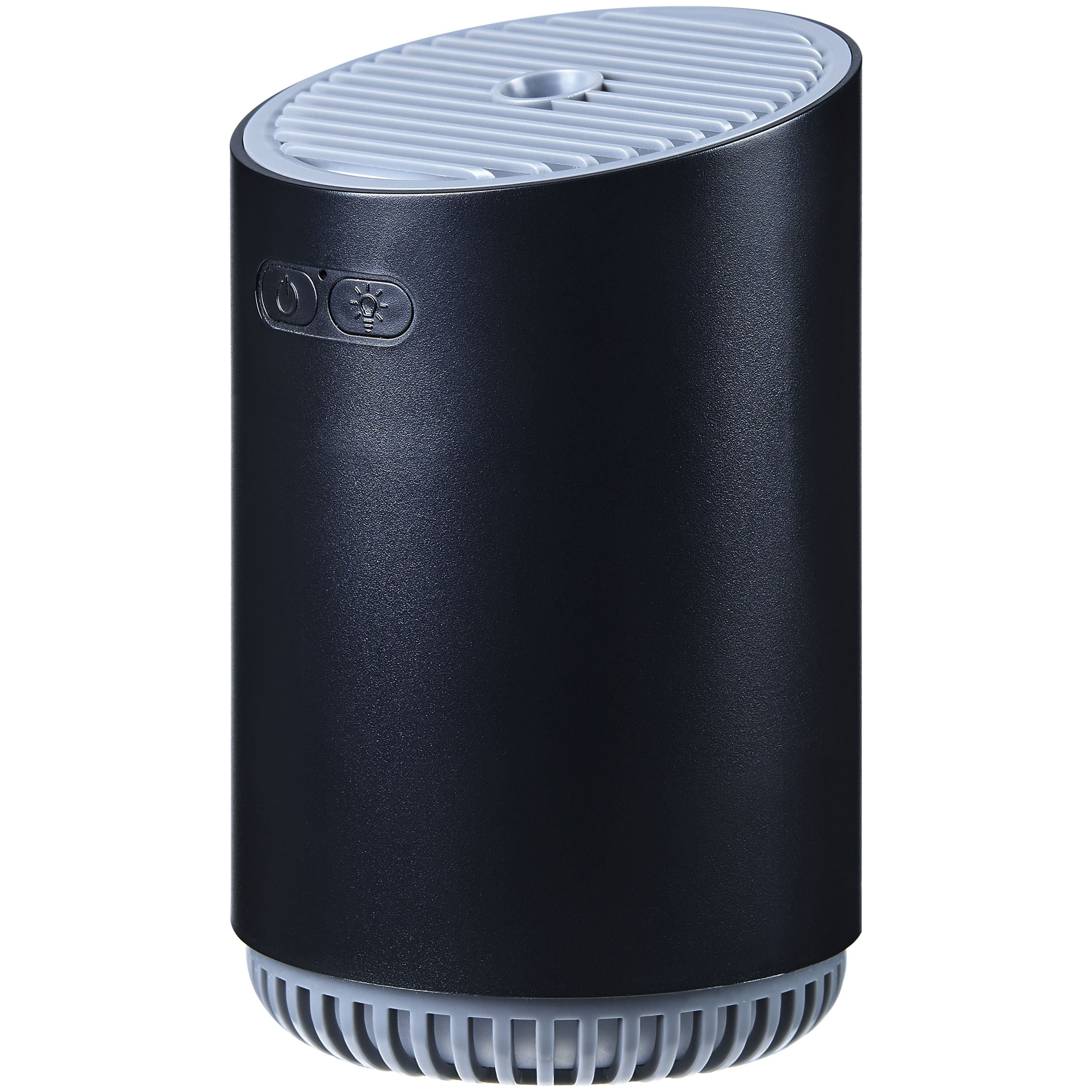 Mainstays Brand Rechargeable Cool Mist Travel Humidifier 320 ml with 7-color LED Lights, MHD-02BLK, Black Color , Home,Car, Office Humidifier