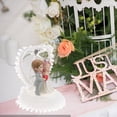 thumbnail image 6 of WORGEOUS Couple Shape Cartoon Style Couple Ornament for Wedding Ceremony Decorations 1Pcs, 6 of 8