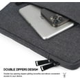 thumbnail image 2 of KOMI 13-inch Laptop Sleeve Case for 2024 2023 MacBook Air 13.6 inch with Apple M2 M3 Chip & MacBook Pro 14 inch with M3 M2 Chip Accessories Carrying Case Water-Resistant Shockproof Bag, 2 of 5