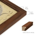 thumbnail image 2 of Seashell Ephemera V - Framed Print w/glass - Chestnut, 2 of 7