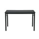 thumbnail image 1 of Mesa de Comedor Rectangular de 120x60cm - Para 4-6 Personas, Negro Color HOMEMAKE FURNITURE  Moderno Minimalista, 1 of 8