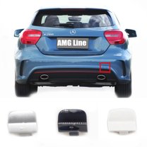 Trimla Rear Tow Cover for 12-19 Mercedes Benz A class W176 AMG Line Fit A160 A170 A180 A200 A220 A250 2012 2013 2014 2015 bumper Towing Hook Eye Cap A1768852122