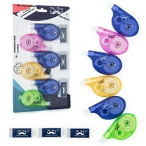 Mr. Pen– 9 Pcs Correction Set, 6 Correction Tapes, 393 inches Each with 3 Free Bonus Erasers, Tear Resistant Correction Tape, Correction Tape White Tape, tape eraser (Correction Tapes)