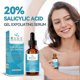 thumbnail image 4 of Glycolic Acid Gel Peeling, 20% Glycolic Acid Facial Peeling, Facial Exfoliating Gel, Skin Care Facial Scrub, Reduce Fine Lines and Wrinkles, Effective, 4 of 5