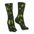 thumbnail image 7 of Uemuo Green Branch Olive for 16in Socks, Cotton Socks Sports Socks Knee High Socks Comfortable Socks For Men, Women, 7 of 7