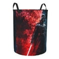 thumbnail image 2 of Darth Vader Fabric Laundry Basket with Handles,Waterproof Laundry Hamper, Laundry Bag, Clothes Hamper, Collapsible Laundry Basket Easy Storage, 2 of 7