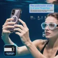 thumbnail image 4 of Waterproof Case for iPhone 17 [Built-in Screen Protector & Camera Protector][Compatible with MagSafe][Full Body Shockproof][IP68 Waterproof][Dustproof] Phone Case 6.3", 4 of 7