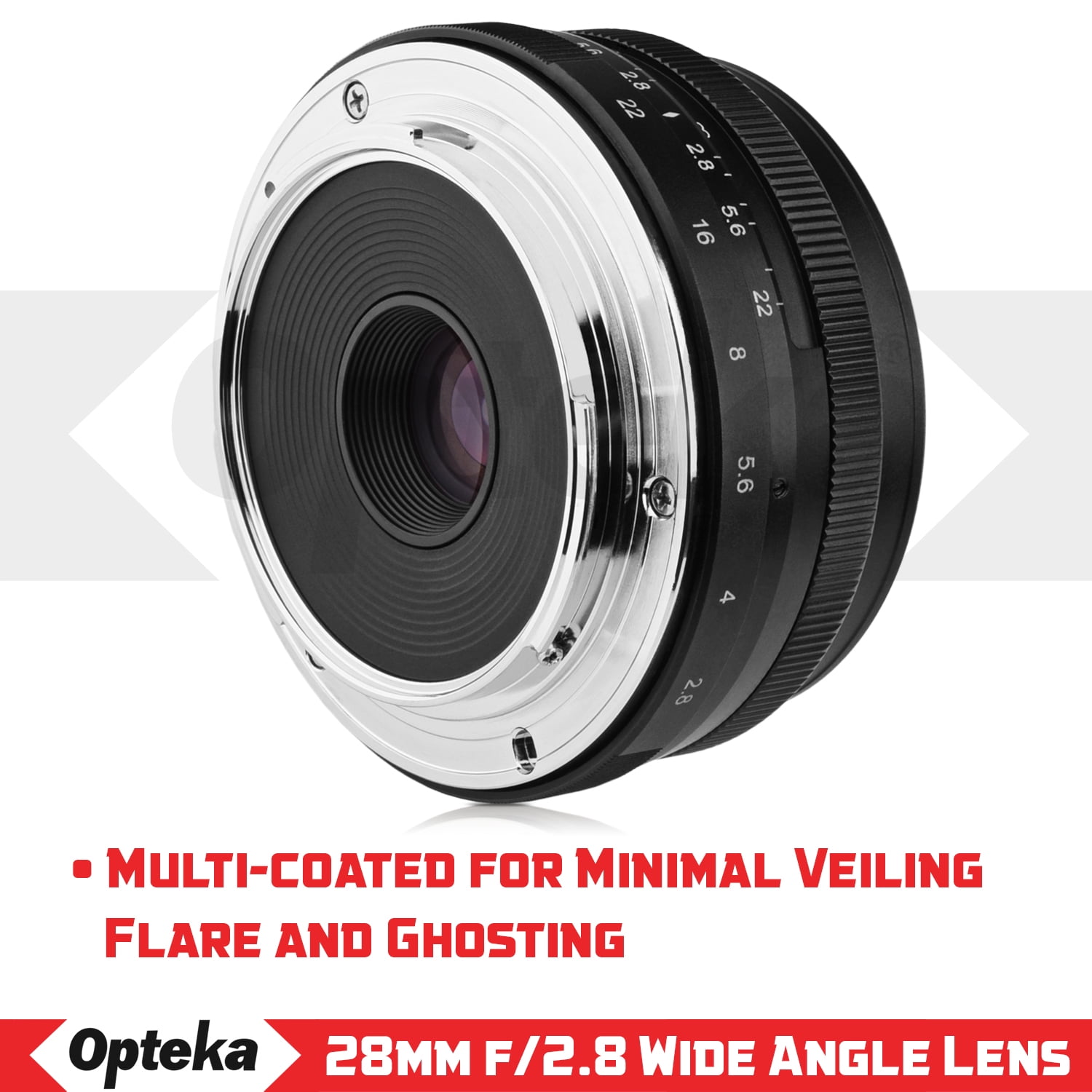 Opteka 28mm f/2.8 HD MC マニュアルフォーカス プライムレンズ Sony Eマウント APS-C フォーマットデジタルカメラ用 Amazon.co.jp: Opteka 28mm f/2.8 HD MC マニュアルフォーカス