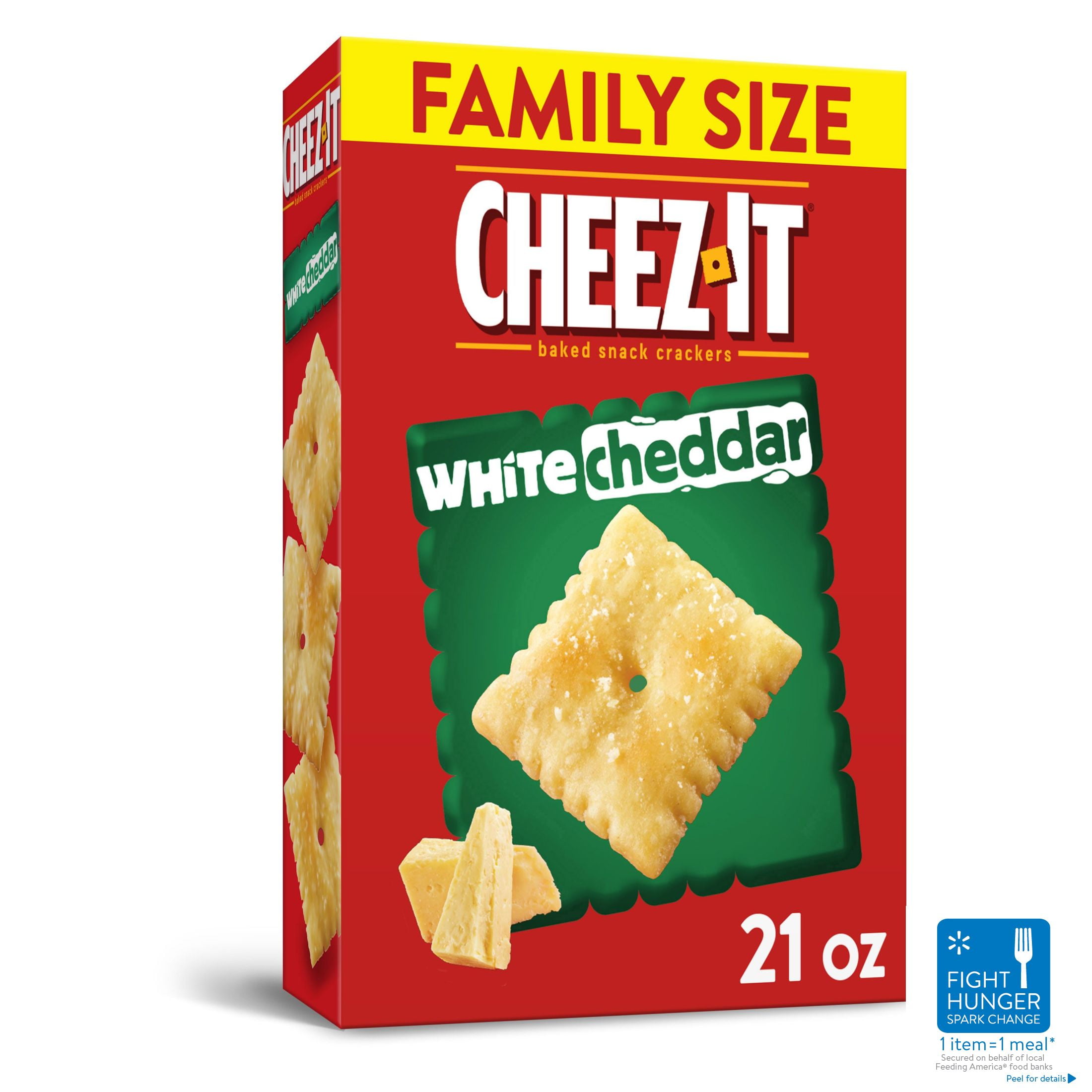 Cheez-It White Cheddar Cheese Crackers, 21 oz