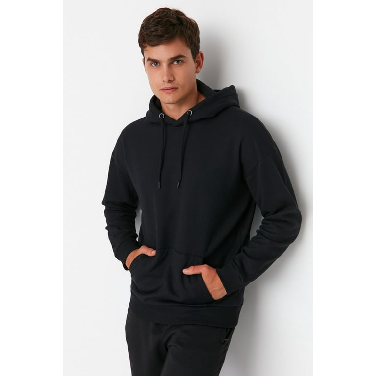 Basic 2025 black sweatshirt