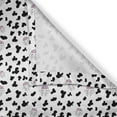 thumbnail image 6 of Ambesonne Cow Print Valance & Curtain, Animal Hide Design, 55"x45", Black White Lilac, 6 of 6