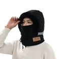 thumbnail image 2 of Roncen Unisex 3-in-1 Winter Balaclava Hat, Quilted Thermal Cap with Integrated Face Mask & Adjustable Neck Gaiter,Ski Cycling Helmet Liner, 2 of 3