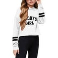 thumbnail image 4 of Vedolay Girls Hooded Sweater Toddler Girls Boys Hoodie Coat Warm Winter Hoodies Casual Jacket Outwear White,130, 4 of 4