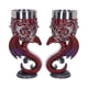 thumbnail image 1 of Dragons Devotion Twin Dragon Heart Set Of Two Goblets, 1 of 1