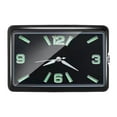 thumbnail image 1 of Reloj para Salpicadero de Coche Autoadhesivo Negro Rectangular perfecl, 1 of 8