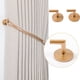 thumbnail image 1 of Xihbxyly Oferta Del Día Ofertas Relámpago Alzapaños para Cortinas, 2 Piezas de Alzapaños de Aleación para Cortinas, Ganchos Traseros, Juego de Perchas para Montar En La Pared, 1 of 7