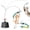 Black, variant on Black Interactive Cat Toy for Indoor Cats, Automatic Flying Bird Feather Toy, USB Rechargeable Electric Cat Wand with Strong Suction Base, Motion Activated Self-Play Enrichment Toy for Bored Cats