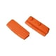 thumbnail image 2 of Agarraderas de Silicona para Asas de Ollas - Tiras Aislantes Resistentes Al Calor para Ollas de Sopa, Cacerolas, Vaporeras, Sartenes de Hierro - Azul Cielo, Naranja, Gris (Paquete de 2), 2 of 7