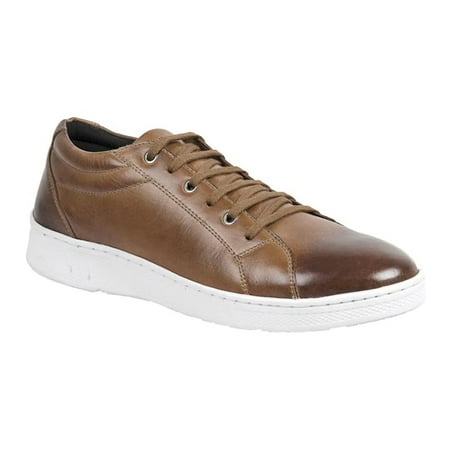 

Sandro Moscoloni Bravo Tan Perfed toe six eyelet sneakers