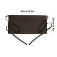 thumbnail image 5 of Chef Apron For Men Short Half-length Apron Barbecue Apront Waiter Work Clothes Apron Gardening Apron Suitable For Kitchen Restaurant Outdoor, 5 of 7