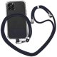thumbnail image 1 of Universal Messenger Nylon Patch Phone Lanyard? Cordón para teléfono celular con cuello de nailon ajustable antideslizante antipérdida Ormromra WMZL-2166-4, 1 of 7