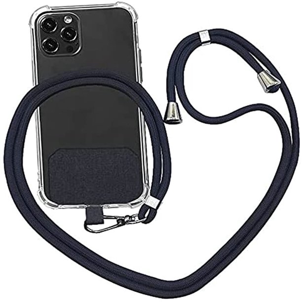 Universal Messenger Nylon Patch Phone Lanyard? Cordón para teléfono celular con cuello de nailon ajustable antideslizante antipérdida Ormromra WMZL-2166-4