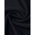 thumbnail image 5 of DARING DIVA Plus Size Halter Ruched Bathing Suit Set for Women 3X Black White, 5 of 5