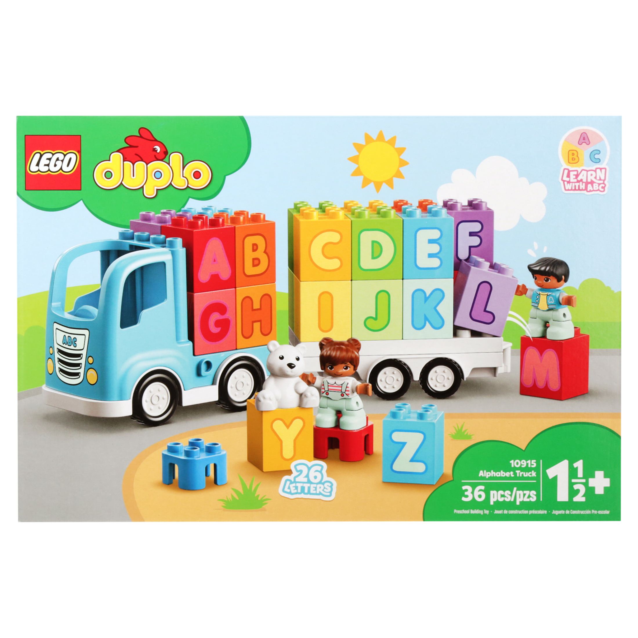 LEGO DUPLO My First Alphabet Truck 10915 Educational Building Toy for Toddlers (36 Pieces) - image 8 of 12