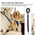 thumbnail image 5 of Cinturón de seguridad para perros para coche [paquete de 2] Arnés de seguridad ajustable para perros de 19 a 27 pulgadas, 5 of 5