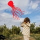 thumbnail image 4 of 3D Soft Octopus Kite Cartoon Animal Windsock para niños Juguetes divertidos Deportes al aire libre, 4 of 5