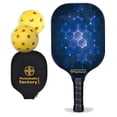 thumbnail image 1 of Pickleball Factory PB00052-10-C Pickleball Equipment Paddle - Net Best Pickleball Paddle for Women, Pink Pickleball Racket, Carbonfiber Graphite, 1 of 1