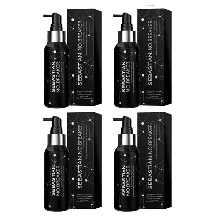 Sebastian No. Breaker Hybrid Bonding & Styling Spray - 3.38 oz (Pack of 4)