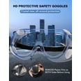 thumbnail image 4 of Gafas de seguridad MELASA ANSI Z87.1, antivaho, protección ocular de laboratorio, 4 of 7