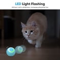 thumbnail image 7 of BESTSKY 2026 New Interactive Cat Toys Ball Automatic Rolling & Usb Rechargeable with Led Light for Indoor Playing, Green Smart Motion Pet Ball, 7 of 7