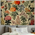 thumbnail image 2 of Chilfamy  Vintage Wildflower Vertical Tapestry for Bedroom Colorful Wall Hanging Aesthetic Wall Art For Room Decor 40x60inch, 2 of 6