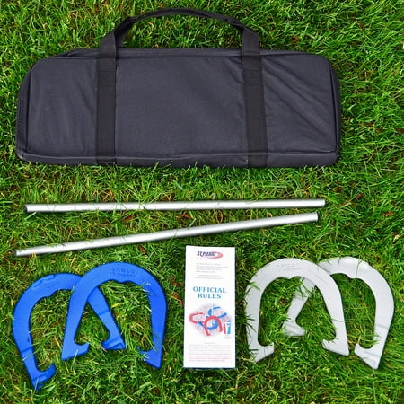 - St. Pierre Eagle Tournament Horseshoe Outfit with Nylon Bag
