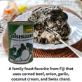 thumbnail image 2 of Palusami - (Pack Of 3 x 400g Can) A Taro Leaves in Coconut Cream, Tasty Meal - Heat & Eat Imported from Fiji, 2 of 4