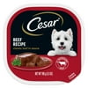 Cesar Classic Loaf In Sauce Beef Recipe Wet Dog Food, 3.5 Oz Tray