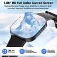 thumbnail image 6 of Minsxk 1.88''HD Smart Watch Fits for Android and Iphone,Smartwatch for Women Men, IP68 Waterproof, Bluetooth Answer Calls, Fitness Tracker with 120+ Sport Modes,for Gift (Black), 6 of 7