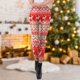 thumbnail image 4 of Pantalones Lindos pantalones de bota Pantimedias gráficas Mujeres Casual Navidad Medias deportivas Kuymtek Multicolor T S para Mujer, 4 of 6