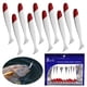 thumbnail image 1 of Señuelo Pesca Con Cola en T Volador Gusano Artificial Swimbait 10 Uds. PVC para Trucha Lubina, 1 of 9