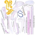 thumbnail image 2 of Jupean Ruler, Sewing Ruler, for Beginners Tailors Designers, 2 of 7